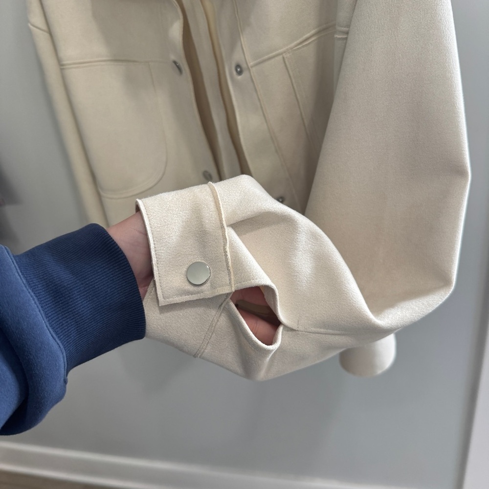 Zara Women's Cream Utility Jacket - Picture 3 of 5